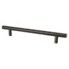 Berenson Berenson - Transitional Advantage Two 192mm CC Verona Bronze T-Bar Pull -Plumb Tile 9518 20VB P 85