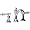 Santec - Klassica Crystal Widespread Lavatory Set 1 Santec - Klassica Crystal Widespread Lavatory Set -Plumb Tile 9520KT10