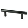 Berenson Berenson - Transitional Advantage Two 3 Inch CC Black T-Bar Pull -Plumb Tile 9544 2055 P 47