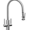 Waterstone Waterstone - Modern 2 Handle Plp Pulldown Faucet - Lever Sprayer -Plumb Tile 9852 SN