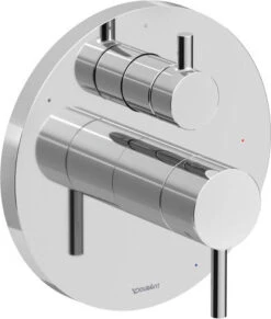 Duravit Duravit - DuraCircle Pressure Balance Shower Trim With Diverter, Valve Sold Separately