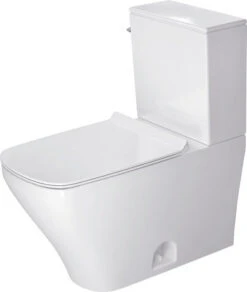 Duravit Duravit - DuraStyle 1.28 GPF Single Flush Elongated ADA Compliant Two Piece Toilet In White