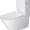 Duravit Duravit - DuraStyle 1.28 GPF Single Flush Elongated ADA Compliant Two Piece Toilet -Plumb Tile 993866778