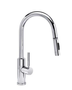 Waterstone Waterstone - Modern Prep Size Plp Pulldown Faucet - Toggle Sprayer - Angled Spout