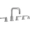 Jaclo Jaclo - Contempo Downtown Roman Tub Set With High Lever Handles And Straight Handshower Holder 1 Jaclo Jaclo - Contempo Downtown Roman Tub Set With High Lever Handles And Straight Handshower Holder -Plumb Tile 9982 L S TRIM JACLO Catalog Picture