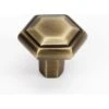 Alno - Nicole 1 1/2 Inch Knob -Plumb Tile A424 AEM lg 081