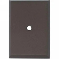 Alno - Traditional 1 1/2 Inch X 2 1/4 Inch Backplate 18 Alno - Traditional 1 1/2 Inch X 2 1/4 Inch Backplate -Plumb Tile A610 38 CHBRZ lg 046