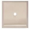 Alno - Traditional 1 1/4 Inch Square Backplate -Plumb Tile A611 14 SN