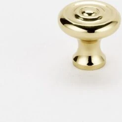 Alno - Rope 3/4 Inch Knob -Plumb Tile A817 34 PB lg 088