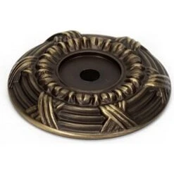 Alno - Ribbon & Reed 1 5/8 Inch Backplate -Plumb Tile A885 58 AEM lg 027