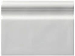 Adex - Levante Base Board (Glazed Top Edge) 6 X 8 -Plumb Tile ADLSO809 o0