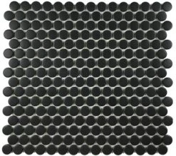 Adex - Mosaic Penny Rounds 12 3/8 X 11 1/2 -Plumb Tile ADPKM700 51