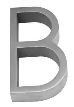 Linnea - 5 Inch High Address Letter B