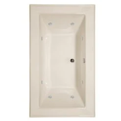 Hydro Systems Hydro Systems - Angel 6642 Acrylic Bathtub 13 Hydro Systems Hydro Systems - Angel 6642 Acrylic Bathtub -Plumb Tile ANG6642AWP BIS