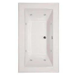 Hydro Systems Hydro Systems - Angel 6642 Acrylic Bathtub 15 Hydro Systems Hydro Systems - Angel 6642 Acrylic Bathtub -Plumb Tile ANG6642AWP WHI
