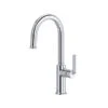 Rohl Rohl - Riobel Authentica Bar/Food Prep Kitchen Faucet With C-Spout -Plumb Tile AU601C Riobel Chrome