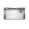 Hamat Hamat - Axiom 32 Inch Offset Large Single Bowl -Plumb Tile AXI OS 3218S