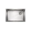 Hamat Hamat - Axiom 26 Inch Offset Medium Single Bowl -Plumb Tile AXI OS2618S