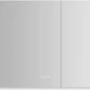 Robern Robern - AiO Reserve 36X30 Inch Lighted Frameless Double Door Medicine Cabinet -Plumb Tile AiO Reserve AR3630D4FP2LE x3zx