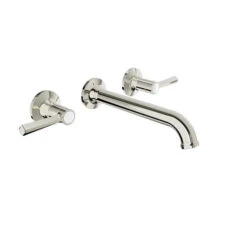 Baril - Beaumont B20 Trim Only For 2 Handles Wall-mounted Lavatory Faucet, Drain Not Included 15 Baril - Beaumont B20 Trim Only For 2 Handles Wall-mounted Lavatory Faucet, Drain Not Included -Plumb Tile B20 8044 00L YY dff61067 4d75 4d88 acf3 e4b00e92cff8