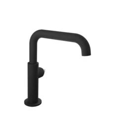 Baril - Air B80 Single-hole Lavatory Faucet, Drain Included (without Handle) -Plumb Tile B80 1032 1PL KK