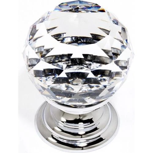 Alno - Swarovski Crystal 1 1/4 Inch Crystal Knob 5 Alno - Swarovski Crystal 1 1/4 Inch Crystal Knob - Image 3