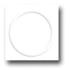 Ceramic Tile Trends - Circles In Relief / Matte White B -Plumb Tile CREB086