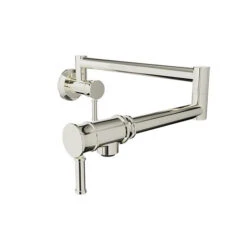 Baril Baril - Kitchen Single-hole Wall-mounted Pot Filler With Two Handles 14 Baril Baril - Kitchen Single-hole Wall-mounted Pot Filler With Two Handles -Plumb Tile CUI 4230 00L YY