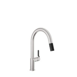 Baril Baril - Vision III Single Hole Kitchen Faucet With 2-function Pull-down Spray -Plumb Tile CUI 9249 32L SK