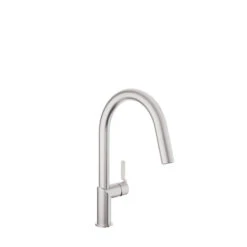 Baril Baril - Vision III Single Hole Kitchen Faucet With 2-function Pull-down Spray -Plumb Tile CUI 9249 32L SS