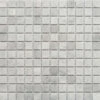 Roca Tile - Carrara Marble 1 X 1 Square 12 X 12 Mosaic -Plumb Tile Carrara Squares