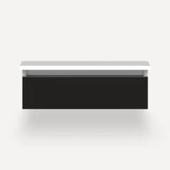 Robern Robern - Cartesian Vanity, 24X7.5X18, Full Drawer, Selectable Night Light 11 Robern Robern - Cartesian Vanity, 24X7.5X18, Full Drawer, Selectable Night Light -Plumb Tile Cartesian VM24H1D18F28S