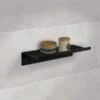 Sideline - Self-Adhesive Shower Shelf - 10 X 4 Inches -Plumb Tile DB4100 on