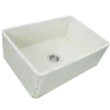 Nantucket Sinks Nantucket Sinks - 30-Inch Farmhouse Fireclay Sink With Shabby Straw Finish -Plumb Tile FCFS3020S ShabbyStraw