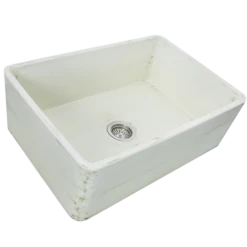 Nantucket Sinks Nantucket Sinks - 30-Inch Farmhouse Fireclay Sink With Shabby Straw Finish
