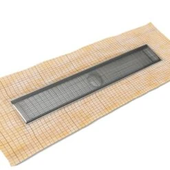 Infinity Drain Infinity Drain - 32 Inch FCS Series Complete Kit With 4 Inch Wedge Wire Grate -Plumb Tile FCSAS100GM f19c667a a026 4b62 95cd 59cd8123d1cc