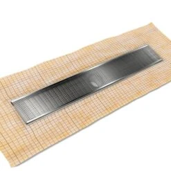 Infinity Drain Infinity Drain - 32 Inch FCS Series Complete Kit With 4 Inch Wedge Wire Grate -Plumb Tile FCSAS100PS 3cf5fd7e 39ab 4cee 8553 167db8041430