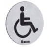 Smedbo - Xtra Wc Sign Invalid In Stainless Steel Brushed, Self-Adhesive -Plumb Tile FS959 lg 7c45a968 4fa1 4d74 8062 2f0720929fc4