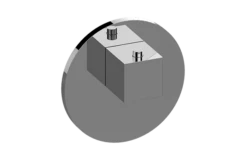 Graff - Incanto Round M-Series Thermostatic Valve Trim Plate With Handle