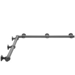 Jaclo - G60 48 Inch X 48 Inch Inside Corner Grab Bar