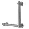 Jaclo - G61 12H X 16W 90° Left Hand Grab Bar -Plumb Tile G61 12H 16W LH JACLO Catalog Picture