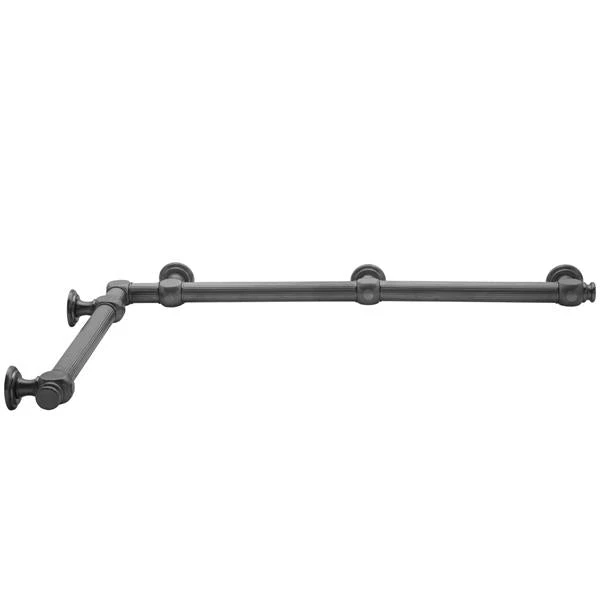 Jaclo - G61 32 Inch X 48 Inch Inside Corner Grab Bar 3 Jaclo - G61 32 Inch X 48 Inch Inside Corner Grab Bar
