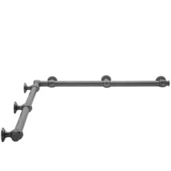 Jaclo - G61 36 Inch X 60 Inch Inside Corner Grab Bar
