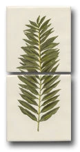 Ceramic Tile Trends - Greenery (set Of 2 Pieces)
