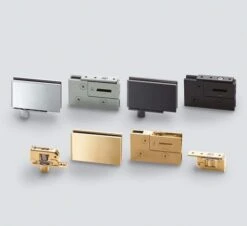 Sugatsune - Glass Hinge For Inset Doors Black