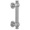 Jaclo Jaclo - 16 Inch H61 Reeded With End Caps Front Mount Shower Door Pull