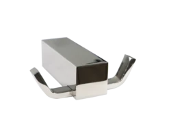 Linnea - 3 1/4 Inch Wall Mounted Double Robe Hook