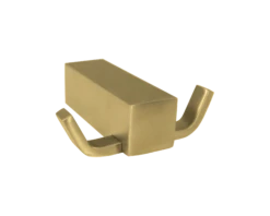 Linnea - 3 1/4 Inch Wall Mounted Double Robe Hook -Plumb Tile HK 144D SBR