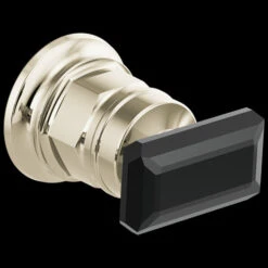 Brizo - Invari Wall Mount Lavatory Black Crystal Knob Handle Kit 10 Brizo - Invari Wall Mount Lavatory Black Crystal Knob Handle Kit -Plumb Tile HK5876 PNBC B1
