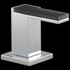 Brizo - Siderna Widespread Lavatory And Bidet Solar Gray Glass Lever Handle Kit